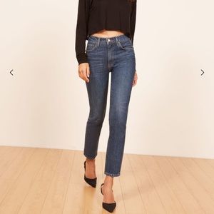 Reformation Julia High Rise Cigarette Jean 25/0